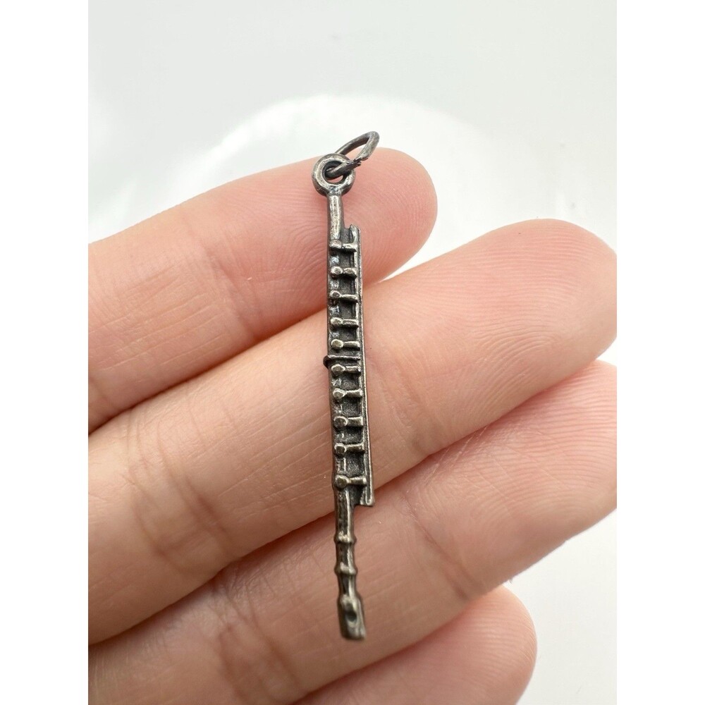 Vintage Sterling Silver Flute Charm